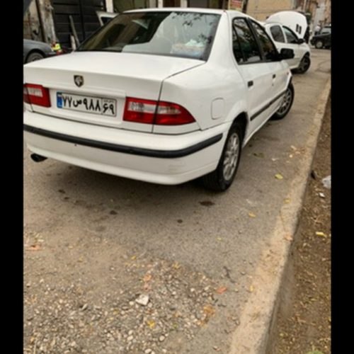 سمند LX سفید مدل 89