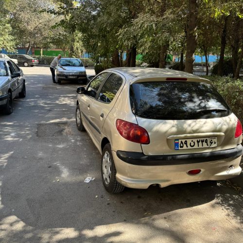 پژو  206 تیپ 2 مدل 86