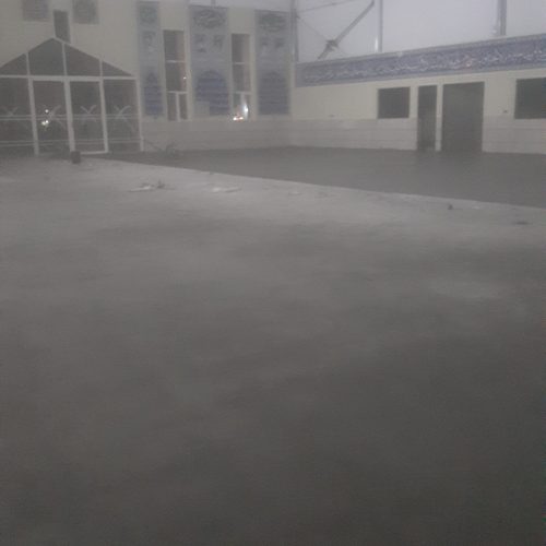 اجرای بتون ریزی کف باماله برقی