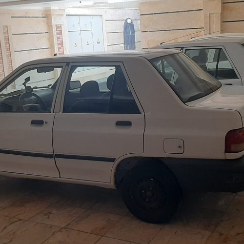 پراید هاچبک سفید مدل 96