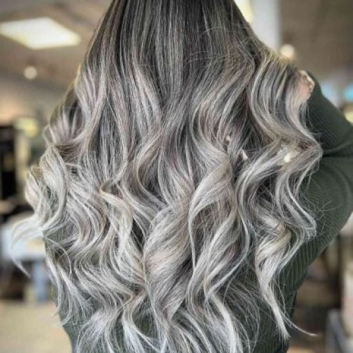 نمونه کار برای رنگ مو