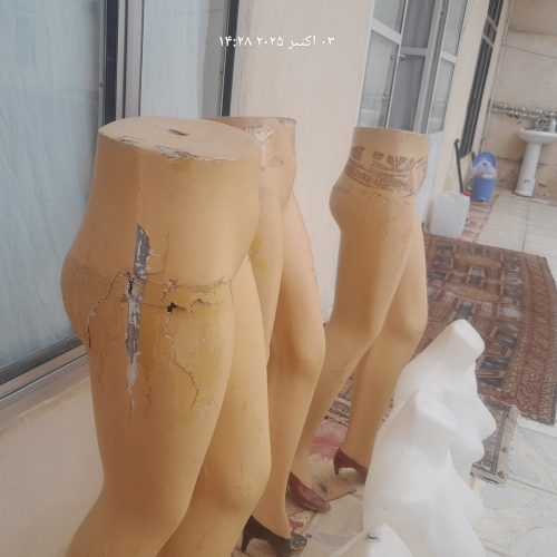 مانکن و میله استند و و گونیا قفسه