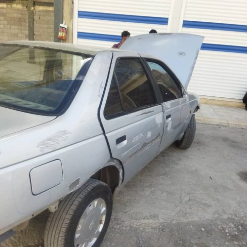 پژو 405 نقره ای دوگانه