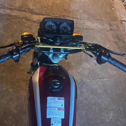 هوندا 125 پلاک ملی