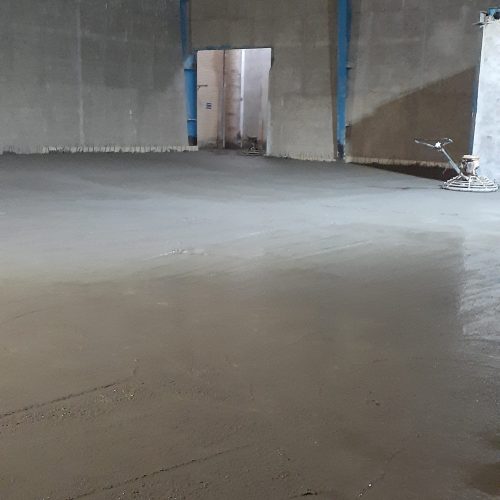 اجرای بتون ریزی کف باماله برقی