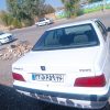 پژو پارس سفید شاسی سالم بی رنگ