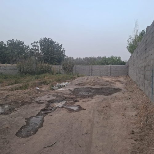 700 متر باغ چهاردیواری آماده ساخت