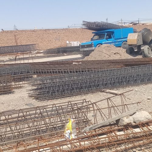 تیرچه و اجرایی سقف با مصالح