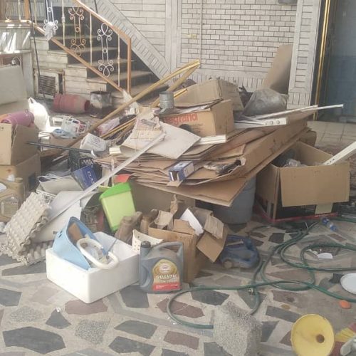 خریدار آهن ضایعاتی درب منزل