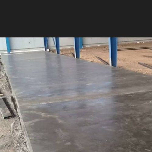 بتن ریزی کف با ماله پروانه ای واجاره اتومیکسر
