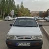 پراید صبا سفید مدل 86
