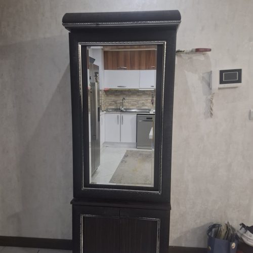 تخت خواب تک جا کفشی و کنسول نفره