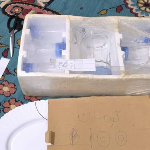 ظروف میوه خوری و شیرینی خوری