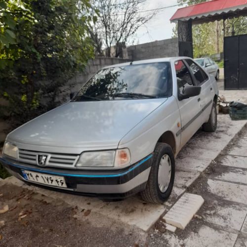 پژو 405 نقره ای مدل 89