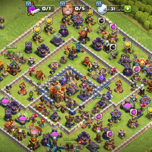 کلش آف کلنز لول16