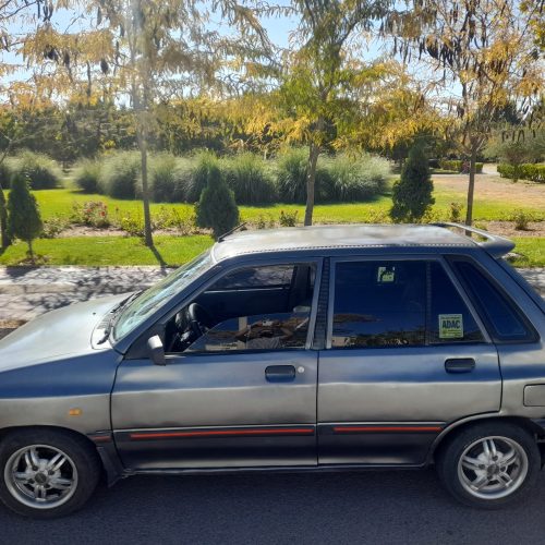 پراید هاچبک خاکستری مدل 74