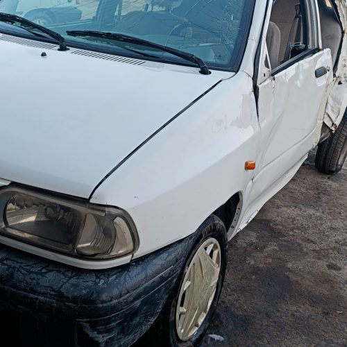 پراید مدل «99» تصادفی