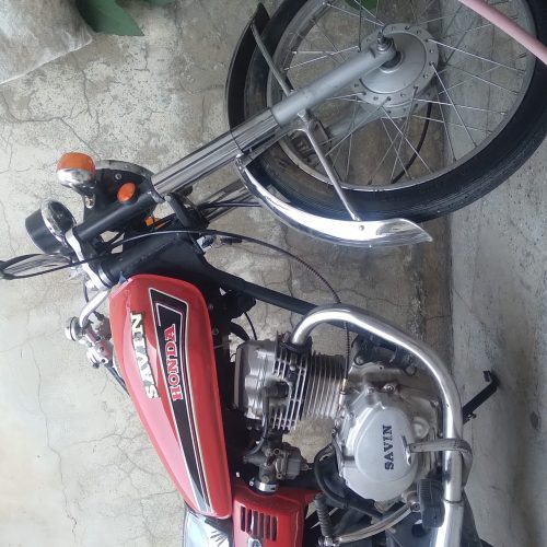 موتور سیکلت سی جی 125 چراغ گرد مدل 83