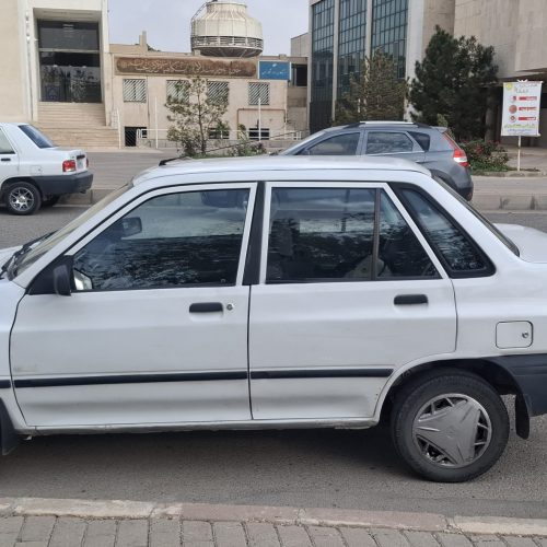 پراید صبا سفید مدل 86