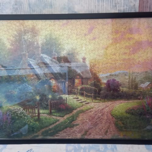 تابلو پازل چیده شده 1000 تکه