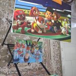 میز تحریر تاشو و صندلی تاشو