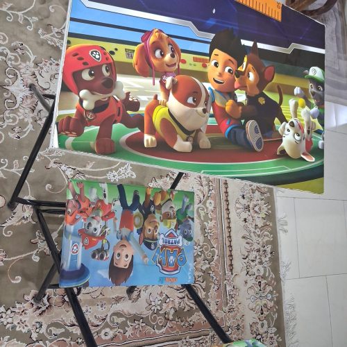 میز تحریر تاشو و صندلی تاشو