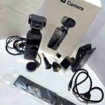 دوربین ( ورزشی ) اَکشن کمرا 4k، کاملا نو، همراه با رم 64 گیگ، میکروفن و تمام لوازم جانبی