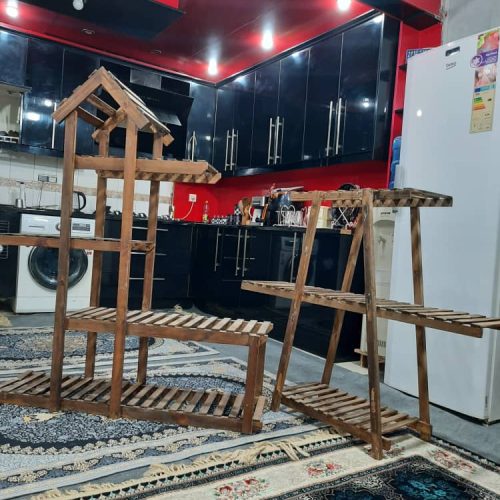 استند گلدان چندتایی بسیار زیبا