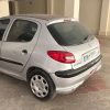 پژو 206 نقره ای مدل 82