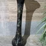 گلدان شیشه ای مشکی