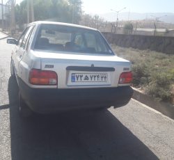 پراید مدل 86شاسی پلمپ