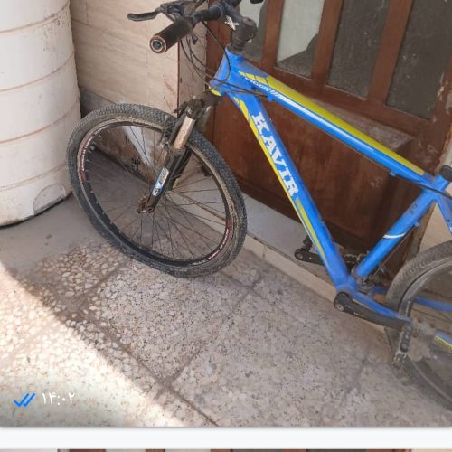 یک عدد دوچرخه نو کامل سالم به فروش میرسد