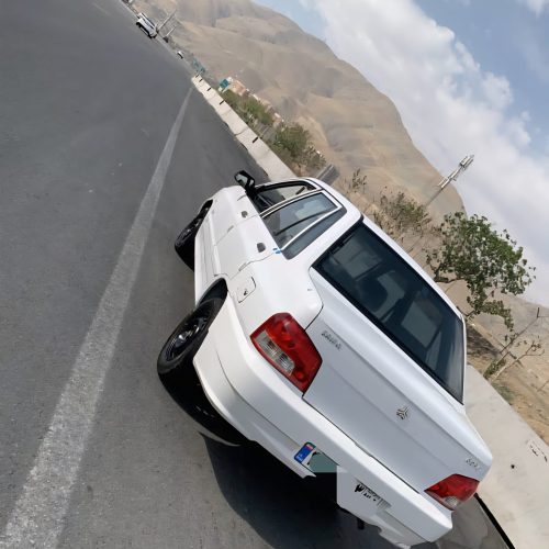 پراید ۱۳۲ سفید مدل ۸۸