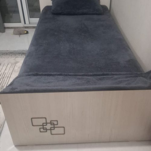 تخت خواب تک جا کفشی و کنسول نفره