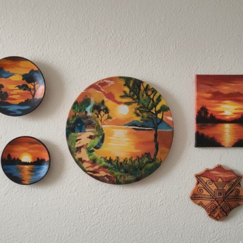 نقاشی های کار دست 🎨🎨