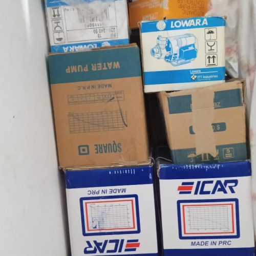 چند پمپ نو نیم موجود و 1 موجود میباشد