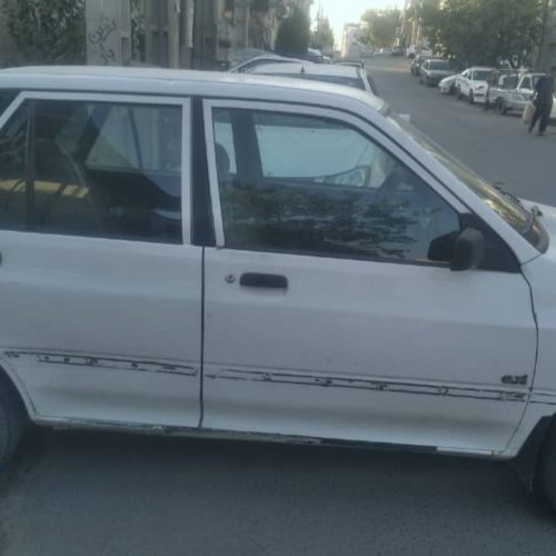 فروش پراید صبا سفید مدل ۸۳