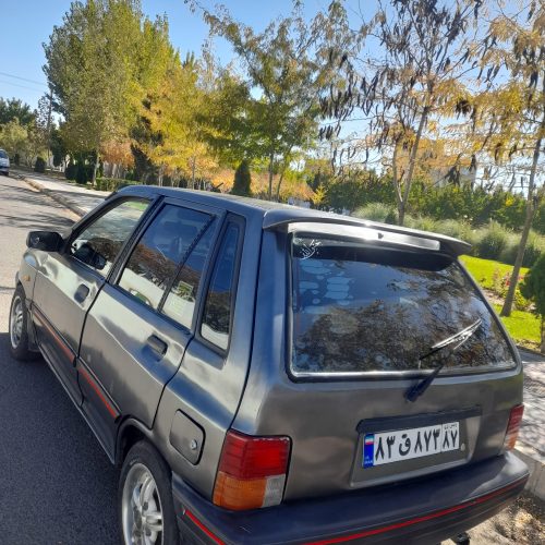 پراید هاچبک خاکستری مدل 74