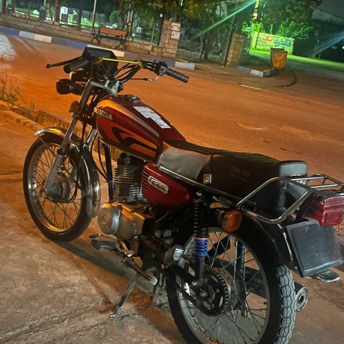 هوندا 125 پلاک ملی