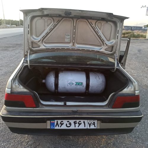 پژو 405 مدل 1384 رنگ بژ