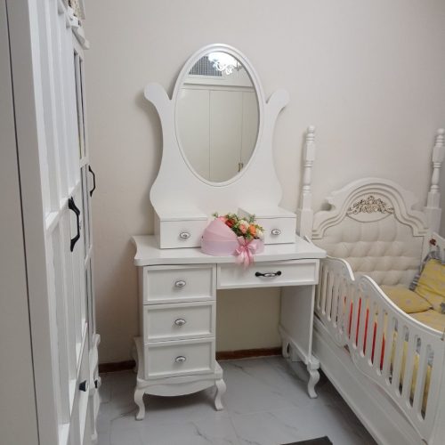 سرویس خواب نوزاد نوجوان همراه با تشک تخت