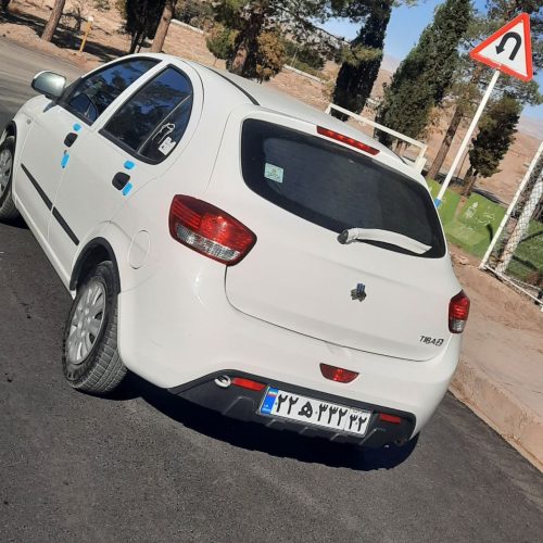 تیبا هاچبک سفید مدل 1402