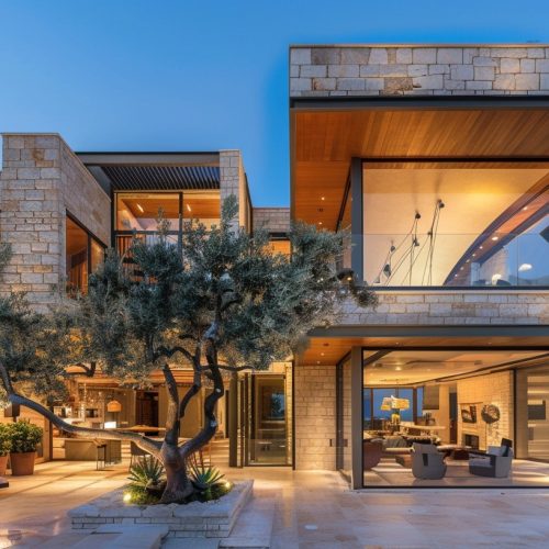 طراحی ویلا و نما