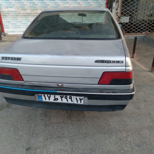 پژو 405مدل 91 دوگانه کارخانه تمیز