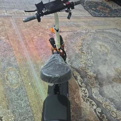 اسکوتر در حد خشک دو روز استفاده شده