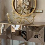 میز تلویزیون و اینه کنسول