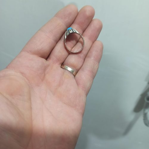 انگشتر فیروزه ای