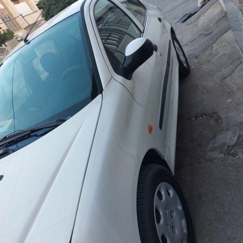 پژو 206 تیپ 5 مدل 92 سفید