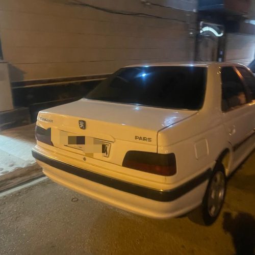 فروش پژو پارس سفید مدل ۹۹