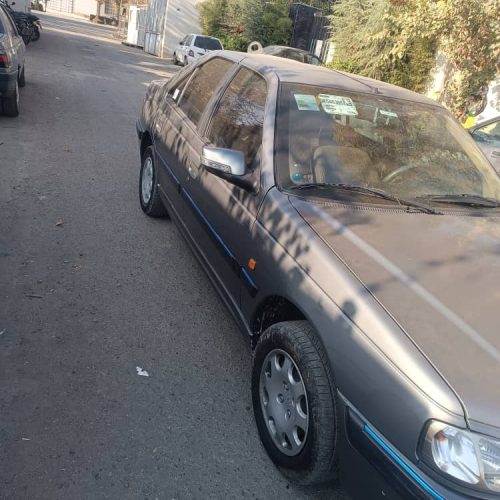 پژو پارس خاکستری مدل ۹۶ فوری